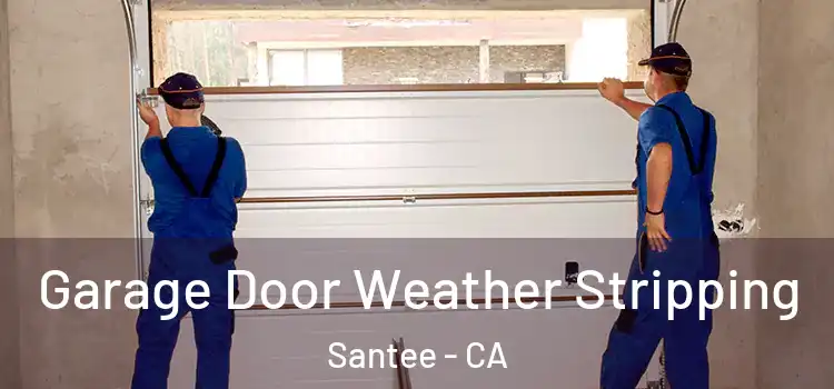  Garage Door Weather Stripping Santee - CA